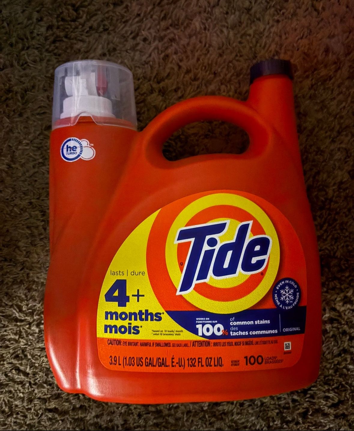 Tide - Detergente -132oz