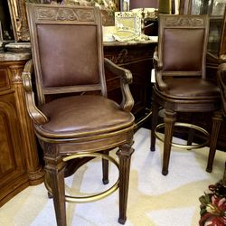 AICO By Michael Amini VILLAGIO Barstools - Each -