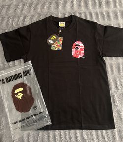 Pink Stussy Bape Tee