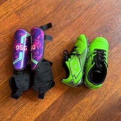 Soccer Cleats and Shinguards