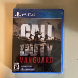 Brand new In Package PS4 call of duty vanguard