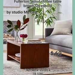 Brand New Fullerton Coffee Table Threshold Designed Studio Mc Gee