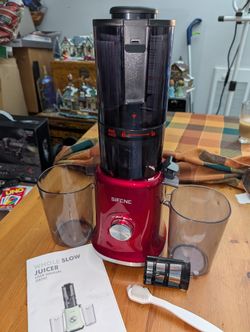 Cold Press Juicer Machine, Also Ice Cream Maker