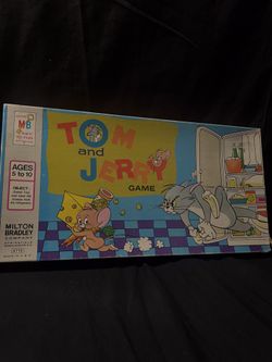Vintage Tom and Jerry 1977 Milton Bradley Board Game Complete