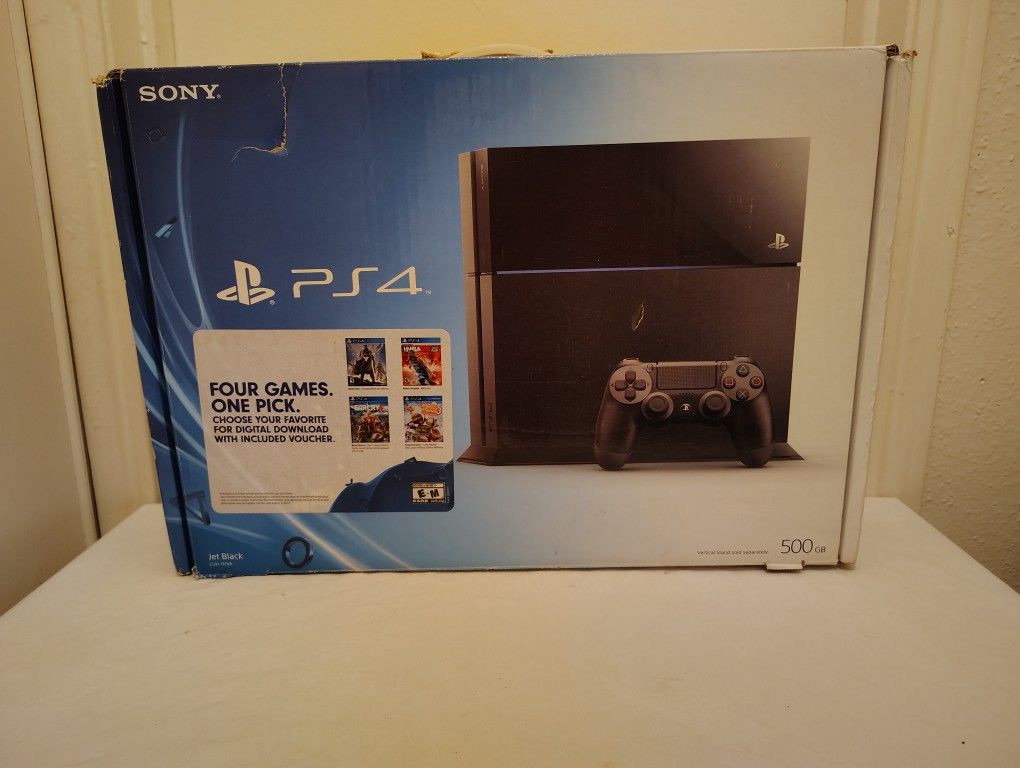 Original PS4 With Accessories In Original Box