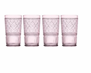 Godinger Claro Highball Glasses, Set of 4