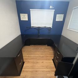 Huge U Shaped Desk