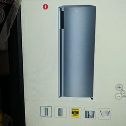 LG 6.0 Cu Ft Single Door Refrigerator With Inverter Compressor And Pocket Handle 