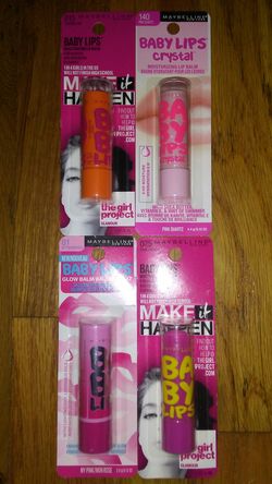 4 Maybelline baby lips