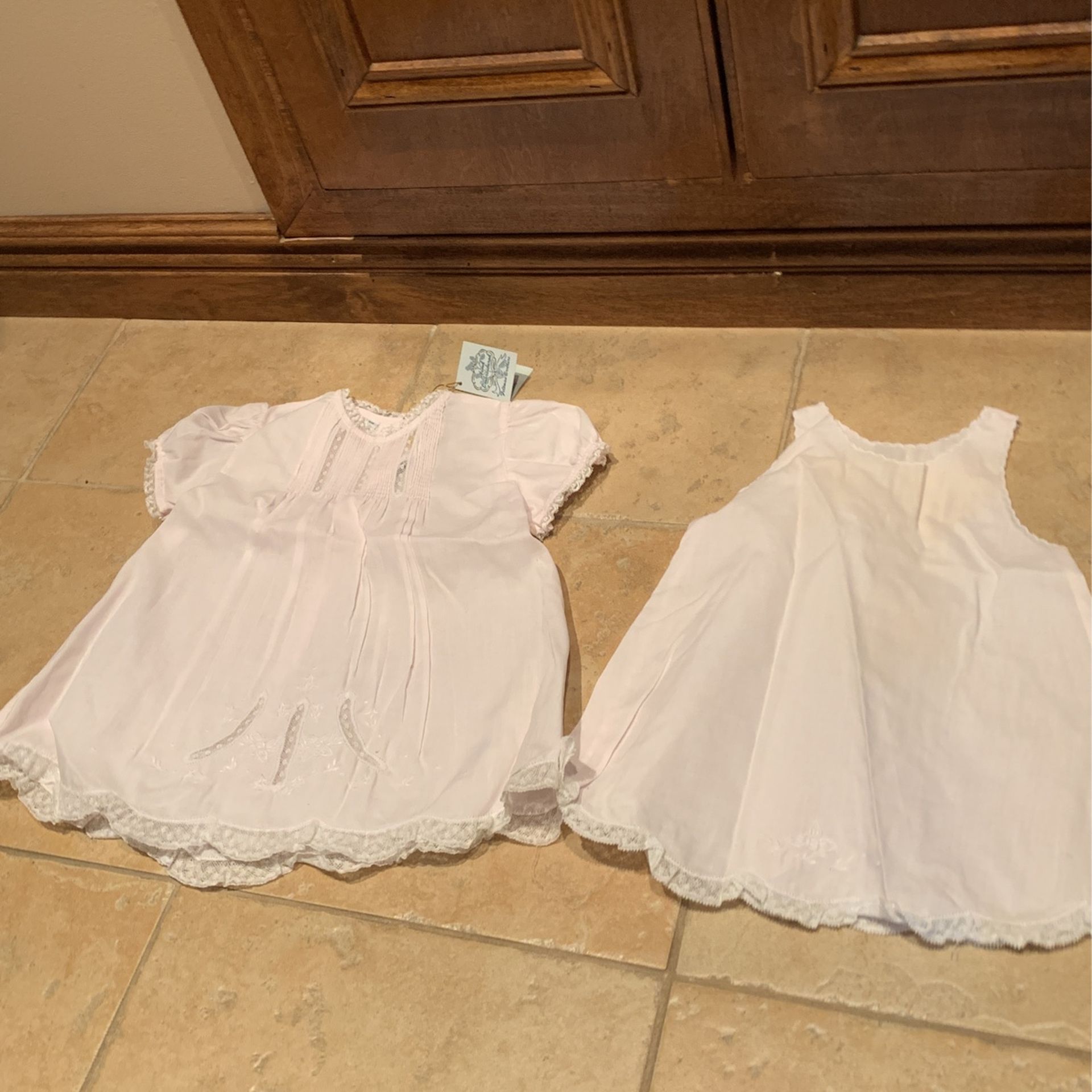 Handcrafted Baptism Dress - Tags On!!