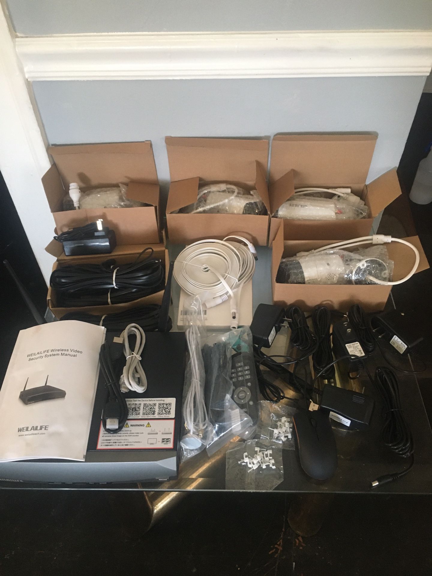 WEILAILIFE Security Camera System