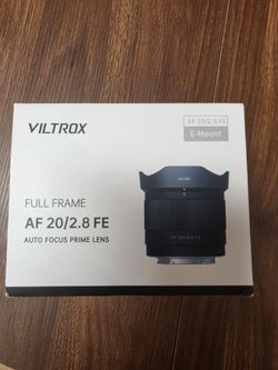 Viltrox AF 20mm f/2.8 FE Sony E-Mount Lens