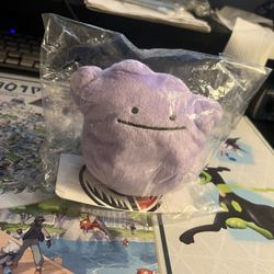 Pokemon Sitting Cuties Plush Ditto - Stuffed Toy - Pokemon Center Original