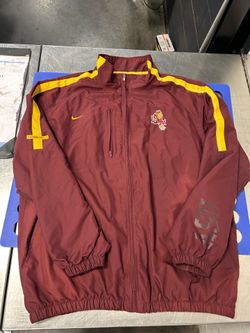 Vintage Nike Authentic Team Apparel Arizona State Full Zip Windbreaker Jacket XL