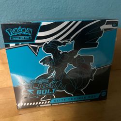 Pokemon Cards Black Bolt Etb 