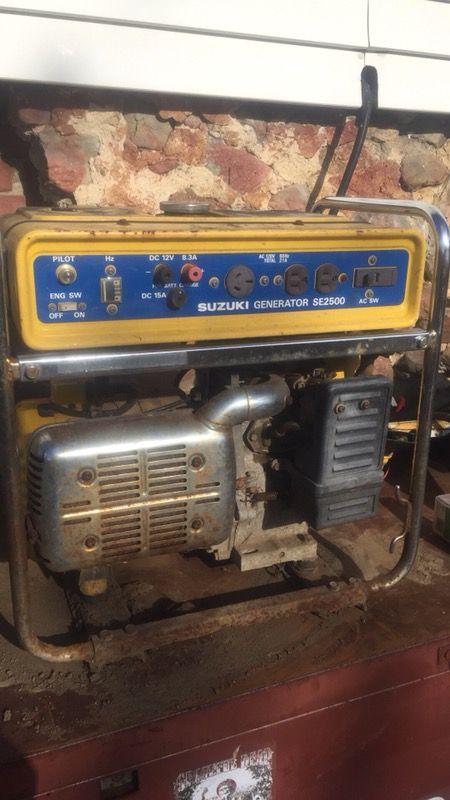 Se2500 Suzuki generator