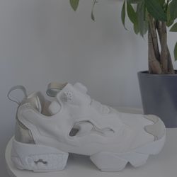 REEBOK INSTAPUMP FURY PM "CHALK" CHALK/WHITE/PAPERWHITE | WOMEN 6.5