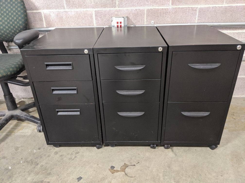 HON Pedestal File Cabinets