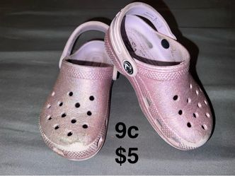 Girls Crocs 9c, 10c & 11c