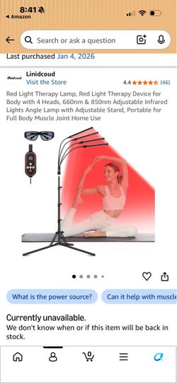 Red light therapy