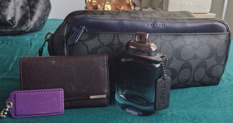 Coach travel bag w/ accessories