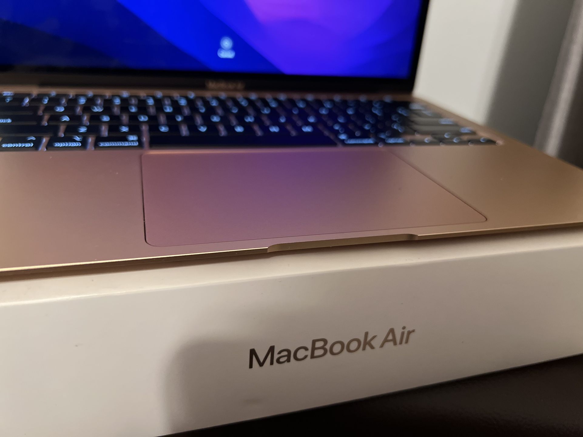 Rose Gold Mac Book Air 256gb m1