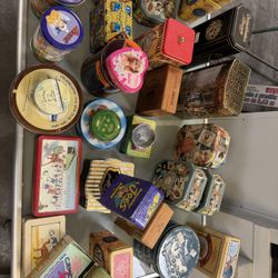 Antique Tin Cans Over 150 Pcs