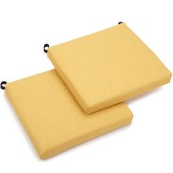Set 4 Chair Cushion, 20" x 19"