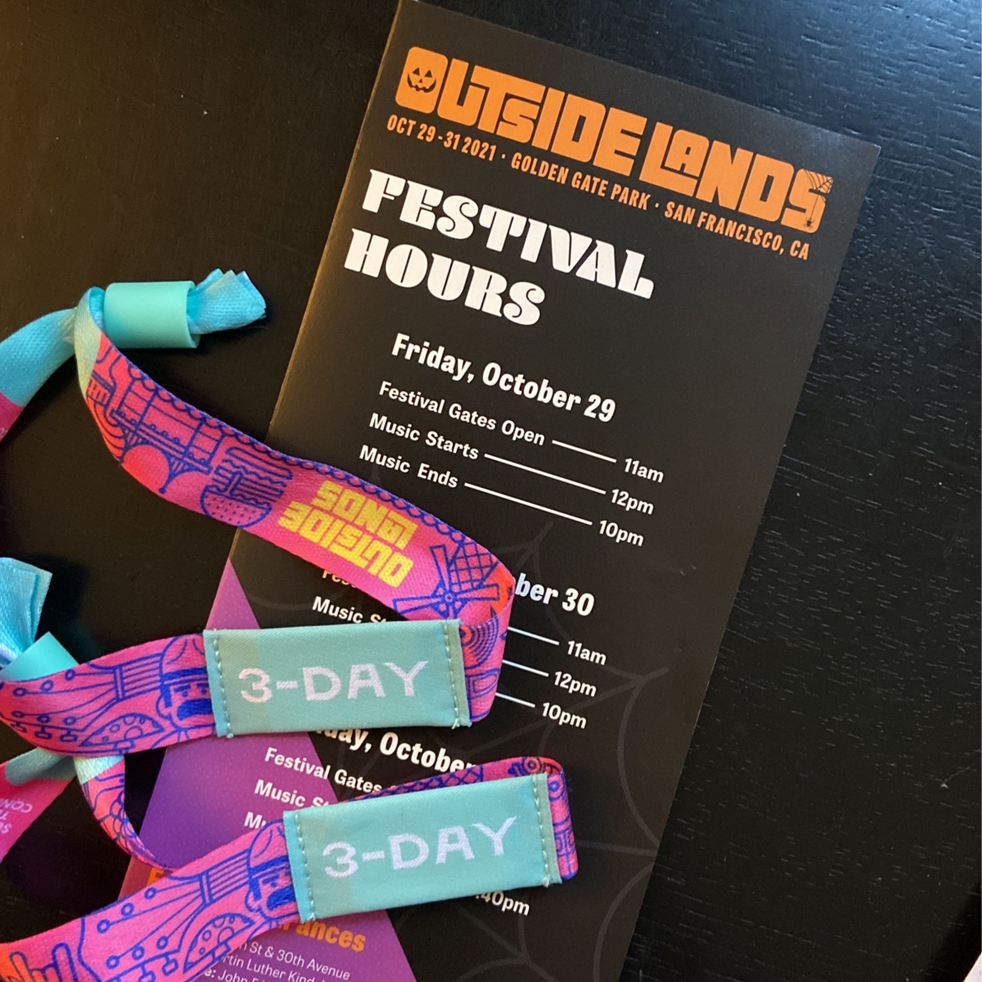 (1) 3-day GA Outside Lands Pass