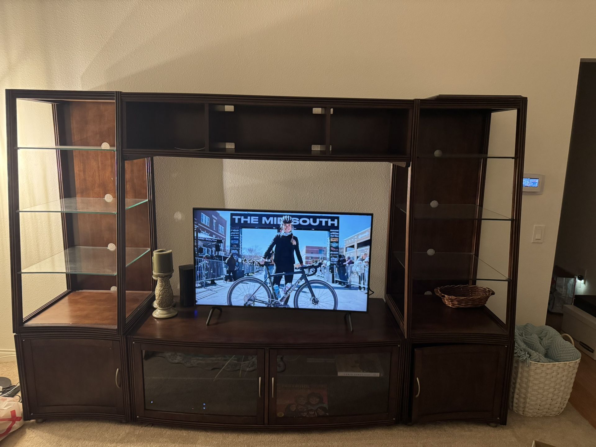 Beautiful Wall Unit/TV Stand