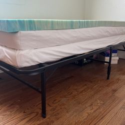 Single Bed With Frame 