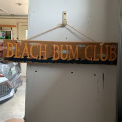 Beach Sign 