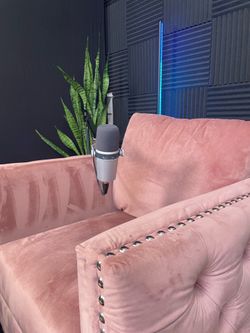 Pair of Rose tufted sofa chairs