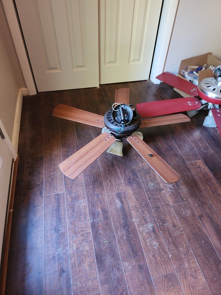 Two Celling fans