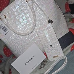 Holographic Brahmin With Matching Wallet And Strap