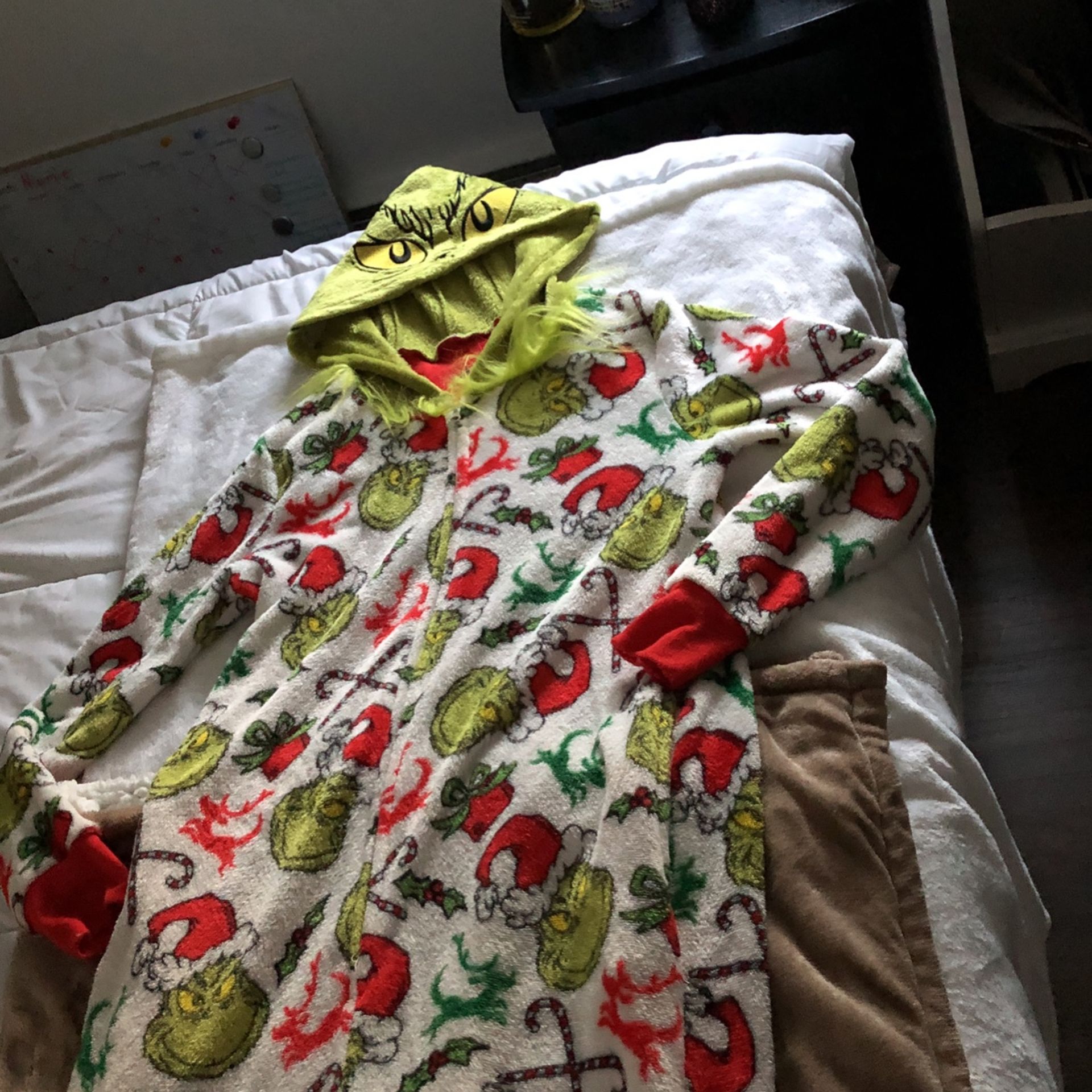 The Grinch onesie