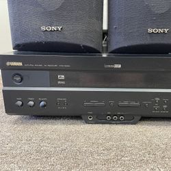 Yamaha Receiver W/ 7 Speakers & Sub Woofer