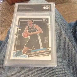 Wemby Rc Graded 10