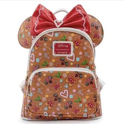 Disney Loungefly backpack 🎒 Christmas 🎄 Mochila y orejas 🎄🎁🎁