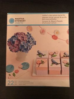 Martha Stewart Crafts. Crafter’s Clay Nature Started Kit