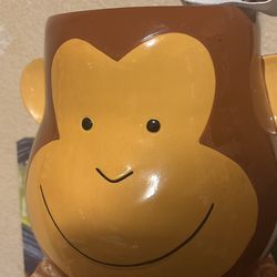 Curious George Garbage Can