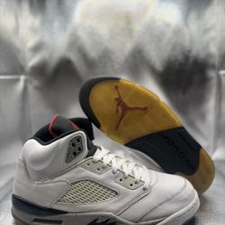 Air Jordan 5 White Cement 