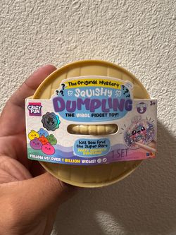 Crazy Fun Mystery Squishy Dumpling Fidget Toy Series 3