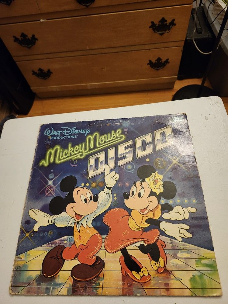 Mickey Mouse Disco Record