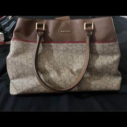 Calvin Klein Handbag With Matching Coin Wallet