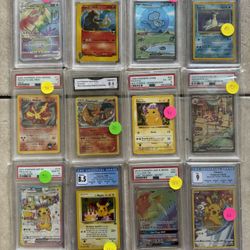 Pokemon Cards Mew Ex Lugia Pikachu 
