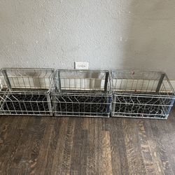 Metal Storage Crate.