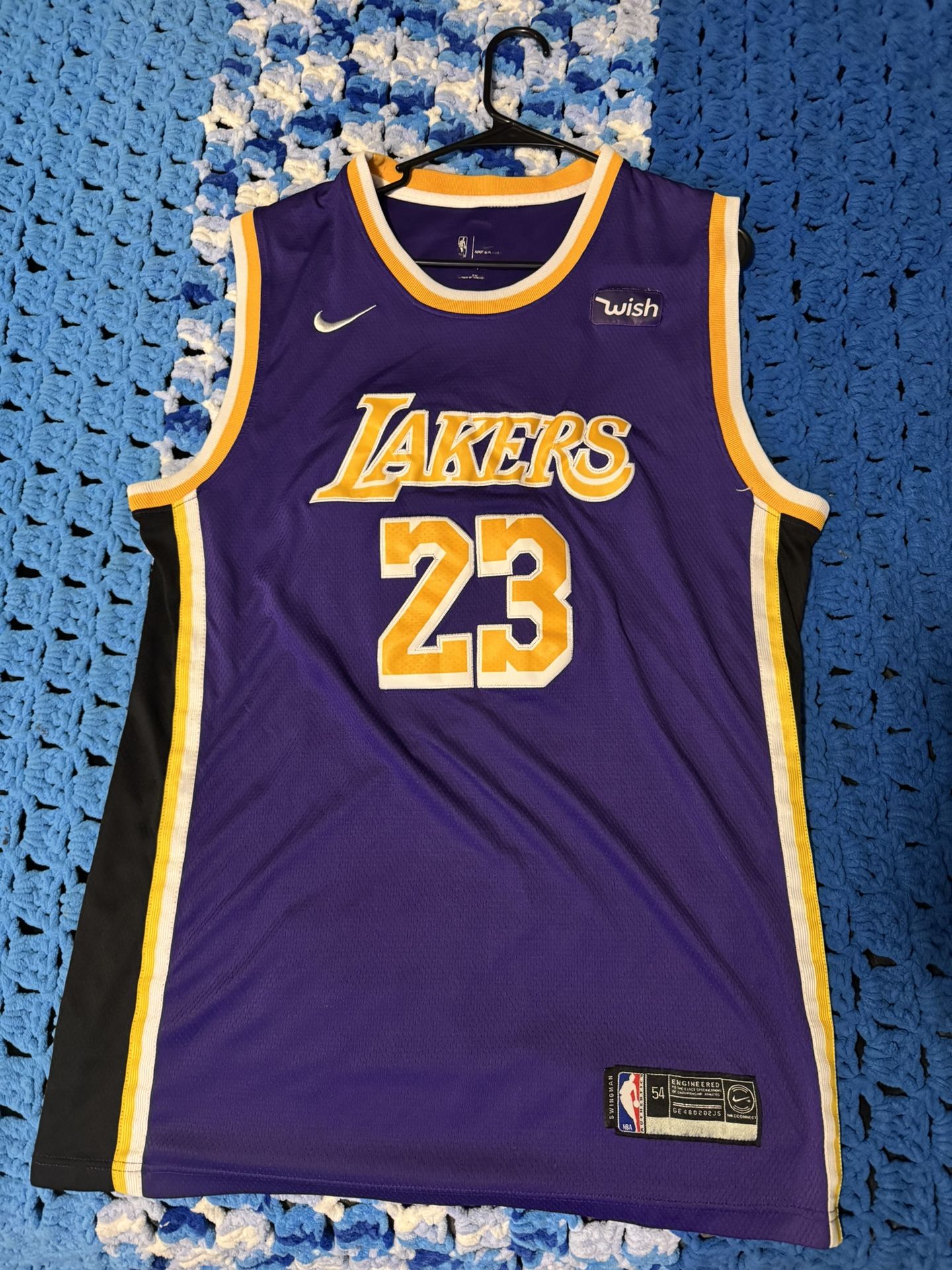 LeBron James Laker Jersey (XL)