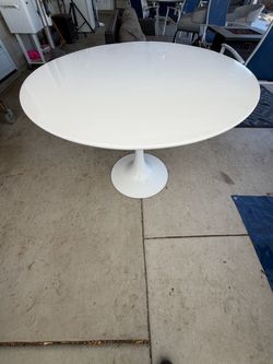 Small round dining table