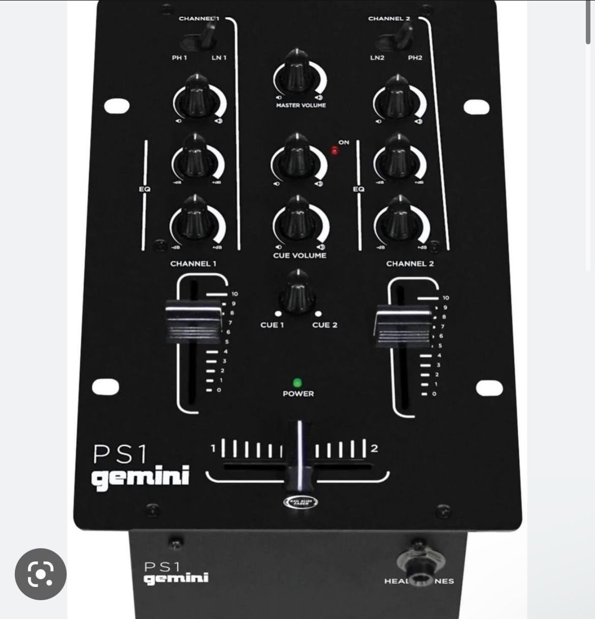 Gemini PS1 Mixer - 2 Channel
